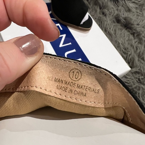 NEW VENUS Vegan Sexy Slouchy Peep Toe Open Back Boots - Picture 3 of 6